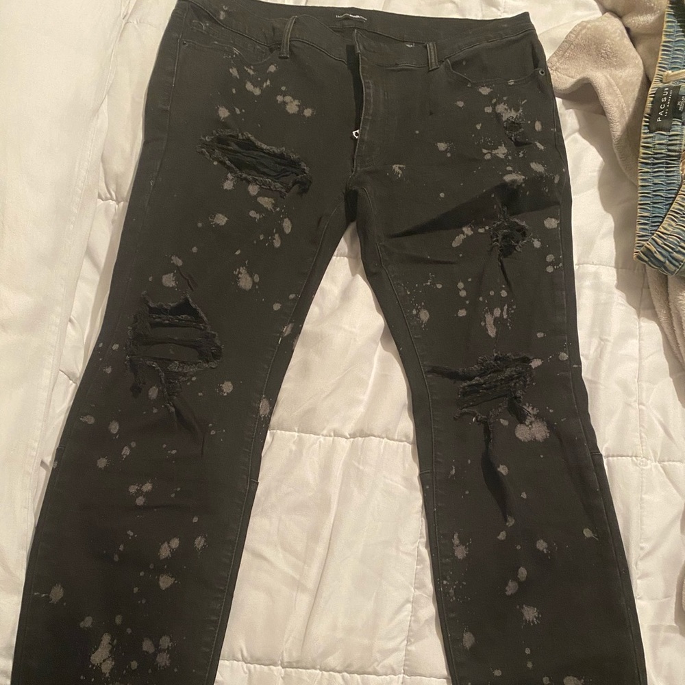 Fashion nova Blackwash skinny jeans